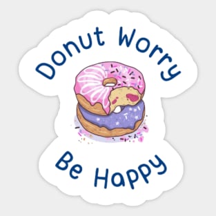 Don't worry, be happy Sticker